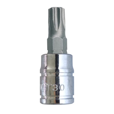 Καρυδάκι με Μύτη Torx με Καρέ 1/4" και Μέγεθος T30