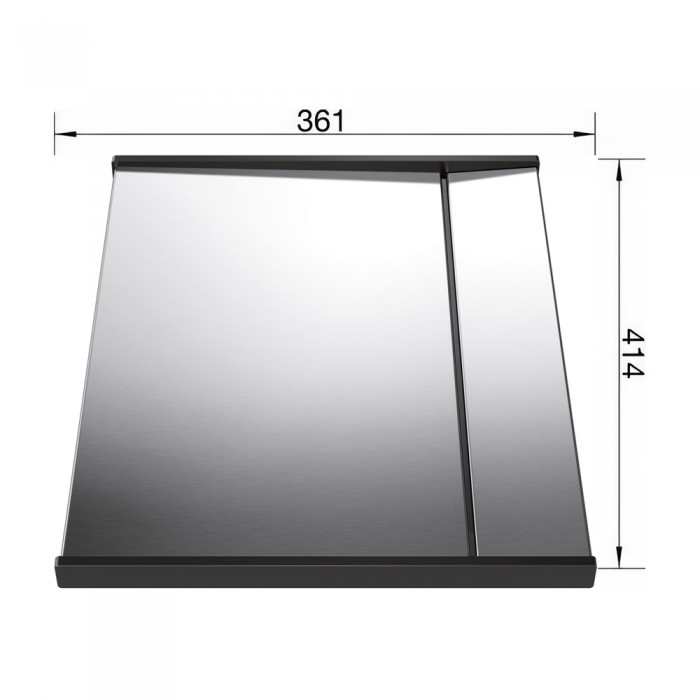 Επικαθήμενη Επιφάνεια Αποστράγγισης BLANCO Inox 223067