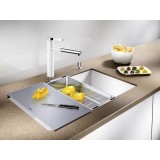 Γυάλινη Επιφάνεια Κοπής 43.5x24 BLANCO Ασημί 227697