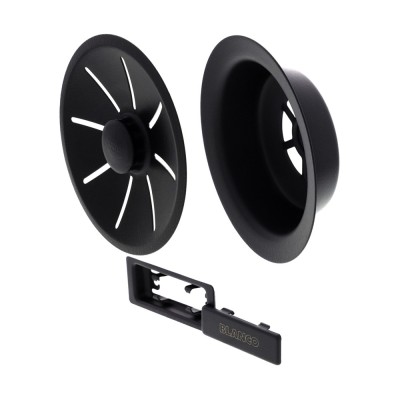 Σετ Βαλβίδα με Υπερχείλιση μονή BLANCO INFINO Black 239975