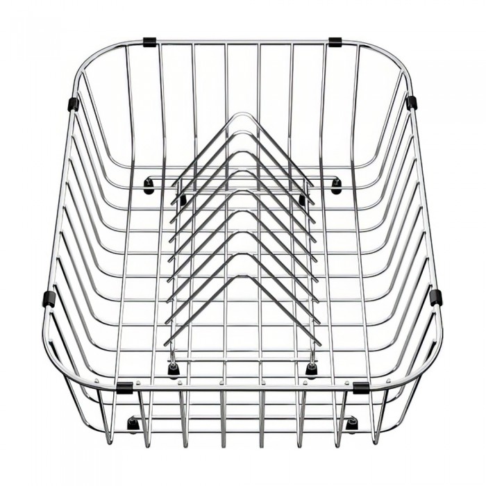 Καλάθι συρμάτινο με πιατοθήκη 31.3x40.9 BLANCO Inox 507829