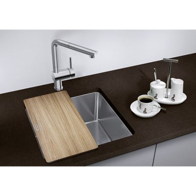 Υποκαθήμενος Ανοξείδωτος Νεροχύτης 38x44cm BLANCO σειρά ANDANO 340 U Satin Polish 522955