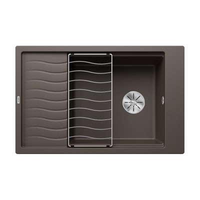 Νεροχύτης Γρανίτη 78x50cm BLANCO SILGRANIT σειρά ELON XL 6 S Coffee 524853