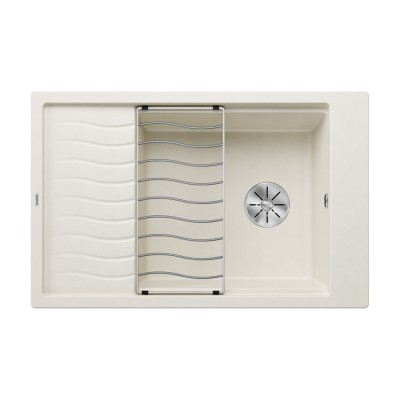 Νεροχύτης Γρανίτη 78x50cm BLANCO SILGRANIT σειρά ELON XL 6 S Soft White 527069