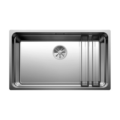 Υποκαθήμενος Ανοξείδωτος Νεροχύτης 74x44cm BLANCO σειρά ETAGON 700 U Satin Polish 524270