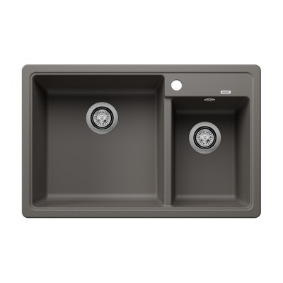 Νεροχύτης Γρανίτη 78x50cm BLANCO SILGRANIT σειρά LEGRA 8 Volcano Grey 527272