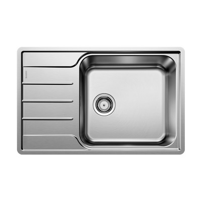 Ανοξείδωτος Νεροχύτης 78x50cm BLANCO σειρά LEMIS XL 6 S-IF COMPACT Brushed Finish 525111