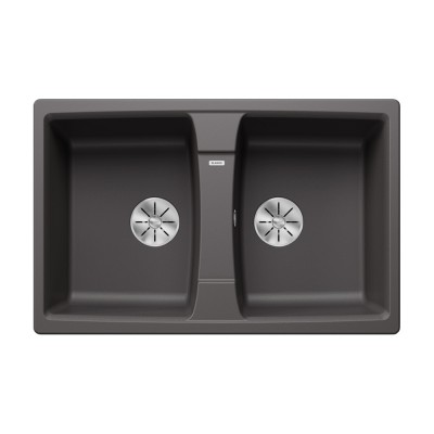 Νεροχύτης Γρανίτη 78x50cm BLANCO SILGRANIT σειρά LEXA 8 Rock Grey 524961