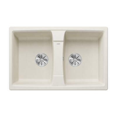 Νεροχύτης Γρανίτη 78x50cm BLANCO SILGRANIT σειρά LEXA 8 Soft White 527098