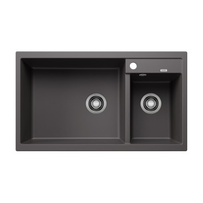 Νεροχύτης Γρανίτη 86x50cm BLANCO SILGRANIT σειρά METRA 9 Rock Grey 518886