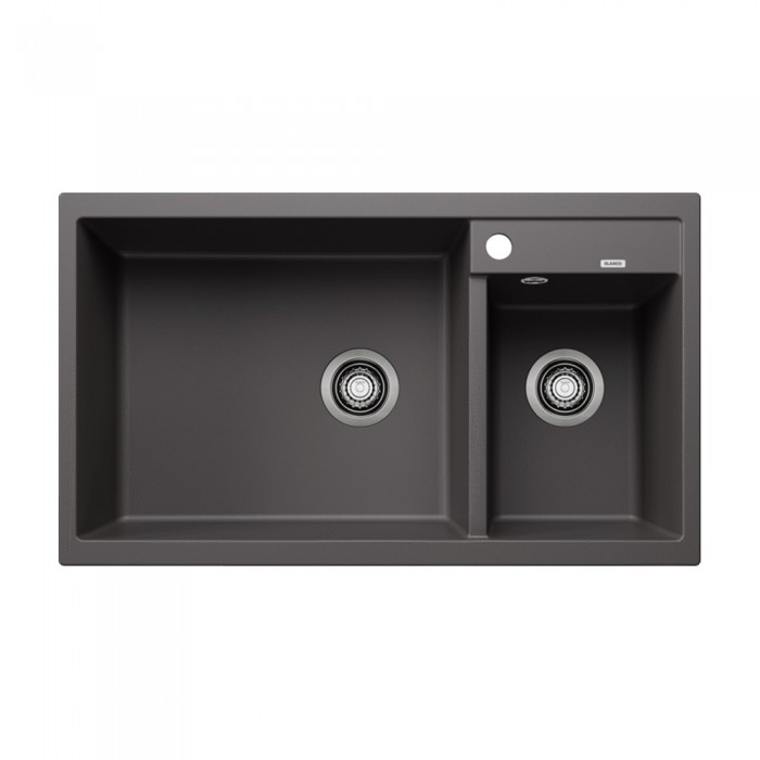 Νεροχύτης Γρανίτη 86x50cm BLANCO SILGRANIT σειρά METRA 9 Rock Grey 518886