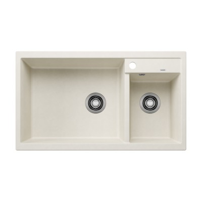 Νεροχύτης Γρανίτη 86x50cm BLANCO SILGRANIT σειρά METRA 9 Soft White 527121