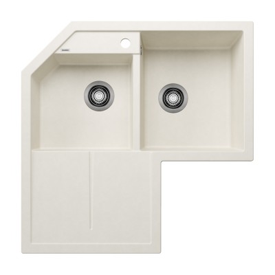 Νεροχύτης Γρανίτη 83x83cm BLANCO SILGRANIT σειρά METRA 9 Ε Soft White 526801