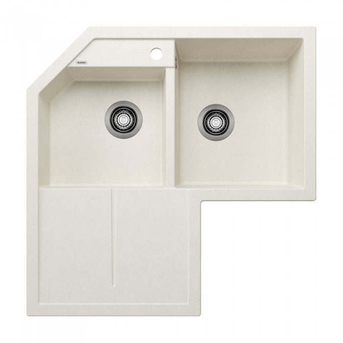 Νεροχύτης Γρανίτη 83x83cm BLANCO SILGRANIT σειρά METRA 9 Ε Soft White 526801