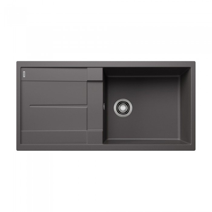 Νεροχύτης Γρανίτη 100x50cm BLANCO SILGRANIT σειρά METRA XL 6 S Rock Grey 518880
