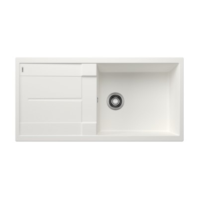 Νεροχύτης Γρανίτη 100x50cm BLANCO SILGRANIT σειρά METRA XL 6 S White 515136