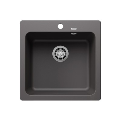 Νεροχύτης Γρανίτη 51.5x51cm BLANCO SILGRANIT σειρά NAYA 5 Rock Grey 526580