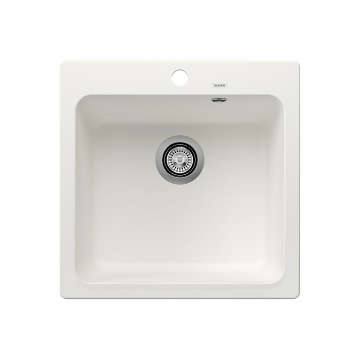 Νεροχύτης Γρανίτη 51.5x51cm BLANCO SILGRANIT σειρά NAYA 5 White 526582