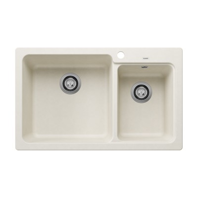 Νεροχύτης Γρανίτη 81.5x50cm BLANCO SILGRANIT σειρά NAYA 8 Soft White 527130