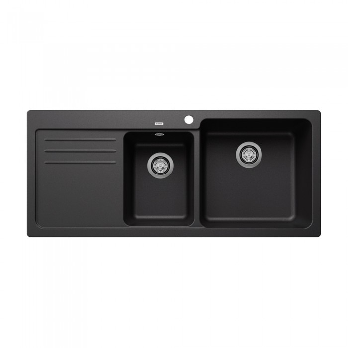 Νεροχύτης Γρανίτη ποδιά Αριστερά 116x50cm BLANCO SILGRANIT σειρά NAYA 8 S Anthracite 525779