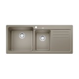 Νεροχύτης Γρανίτη ποδιά Δεξιά 116x50cm BLANCO SILGRANIT σειρά NAYA 8 S Tartufo 519660