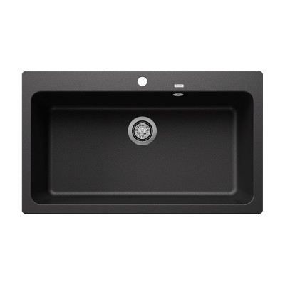 Νεροχύτης Γρανίτη 86x51cm BLANCO SILGRANIT σειρά NAYA XL 9 Anthracite 521811