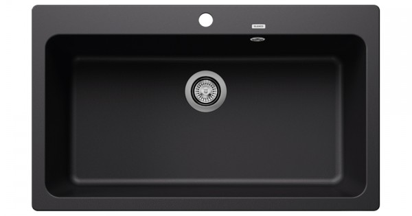 Νεροχύτης Γρανίτη 86x51cm BLANCO SILGRANIT σειρά NAYA XL 9 Black 525947 ...