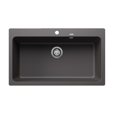 Νεροχύτης Γρανίτη 86x51cm BLANCO SILGRANIT σειρά NAYA XL 9 Rock Grey 521813