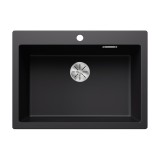 Νεροχύτης Γρανίτη 70x51cm BLANCO SILGRANIT σειρά PLEON 8 Black 525957