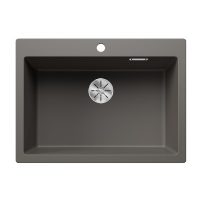 Νεροχύτης Γρανίτη 70x51cm BLANCO SILGRANIT σειρά PLEON 8 Volcano Grey 527323