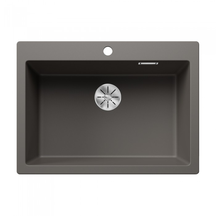Νεροχύτης Γρανίτη 70x51cm BLANCO SILGRANIT σειρά PLEON 8 Volcano Grey 527323