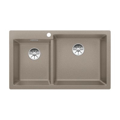 Νεροχύτης Γρανίτη 86x50cm BLANCO SILGRANIT σειρά PLEON 9 Tartufo 523064