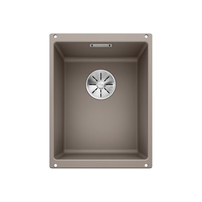 Γρανιτένιος νεροχύτης υποκαθήμενος 35x46cm BLANCO SILGRANIT σειρά SUBLINE 320-U Tartufo 523414