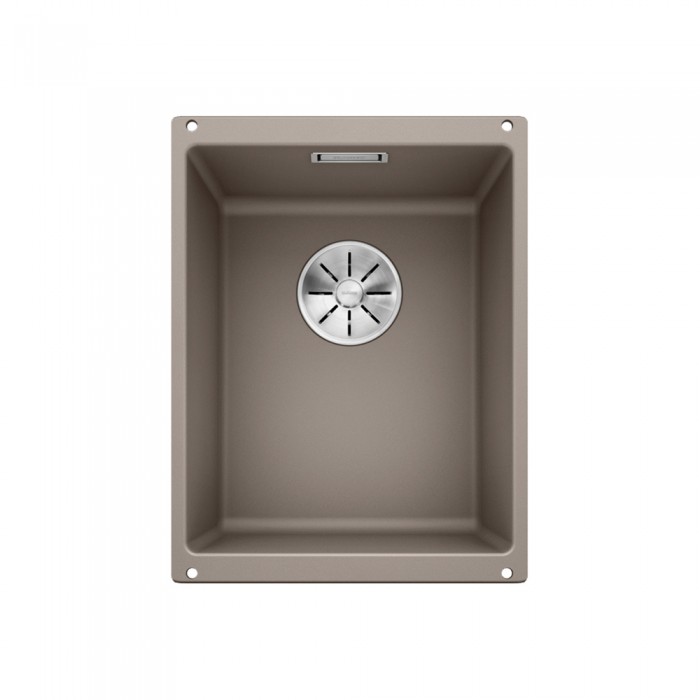 Γρανιτένιος νεροχύτης υποκαθήμενος 35x46cm BLANCO SILGRANIT σειρά SUBLINE 320-U Tartufo 523414