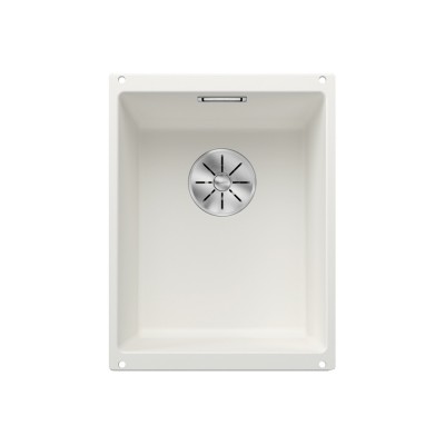 Γρανιτένιος νεροχύτης υποκαθήμενος 35x46cm BLANCO SILGRANIT σειρά SUBLINE 320-U White 523410