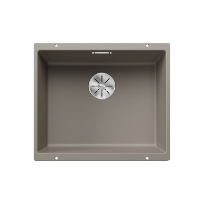 Γρανιτένιος νεροχύτης υποκαθήμενος 53x46cm BLANCO SILGRANIT σειρά SUBLINE 500-U Tartufo 523439