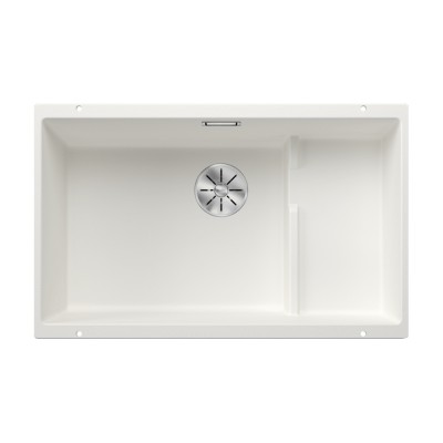 Γρανιτένιος νεροχύτης υποκαθήμενος 73x46cm BLANCO SILGRANIT σειρά SUBLINE 700-U LEVEL White 523456