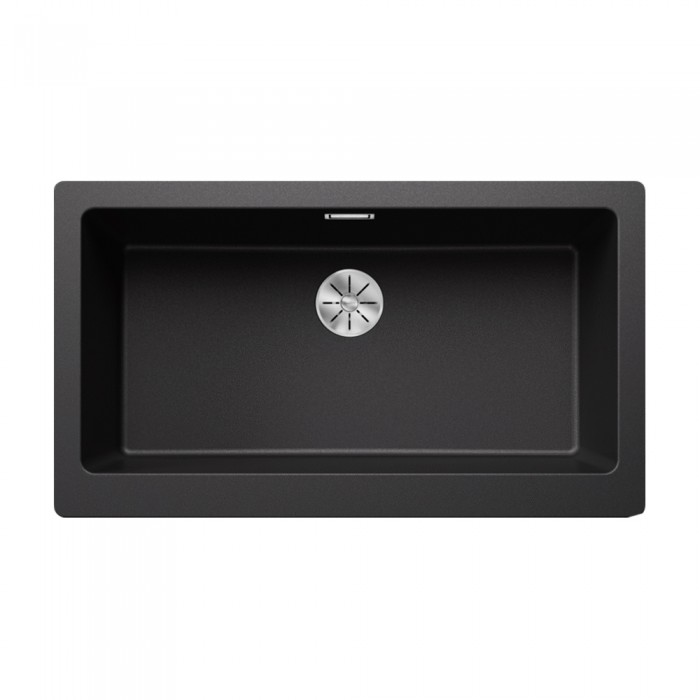 Νεροχύτης Γρανίτη 89.6x51cm BLANCO SILGRANIT σειρά VINTERA XL 9-UF Anthracite 526101