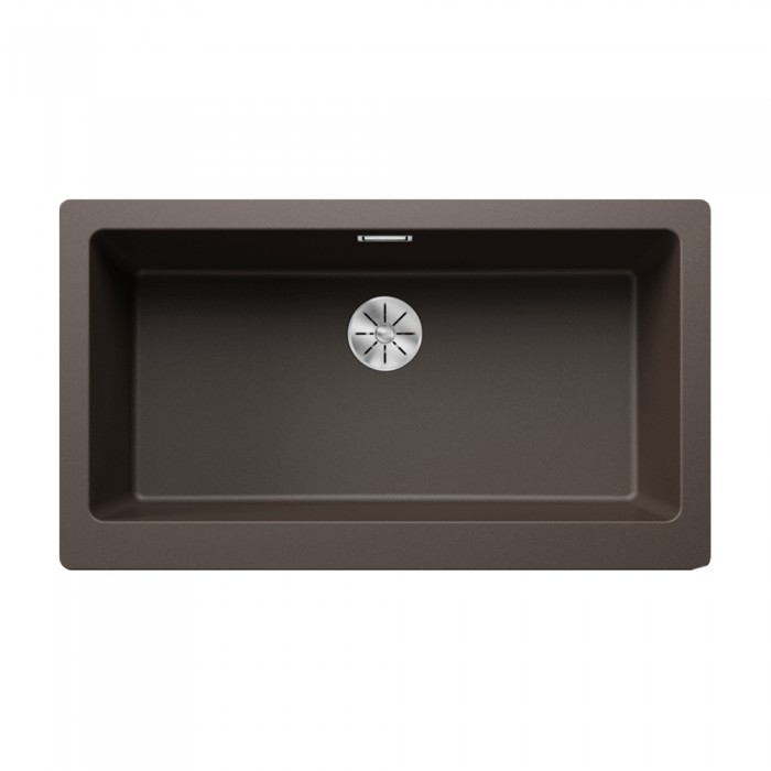 Νεροχύτης Γρανίτη 89.6x51cm BLANCO SILGRANIT σειρά VINTERA XL 9-UF Coffee 526108