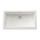 Νεροχύτης Γρανίτη 89.6x51cm BLANCO SILGRANIT σειρά VINTERA XL 9-UF White 526105