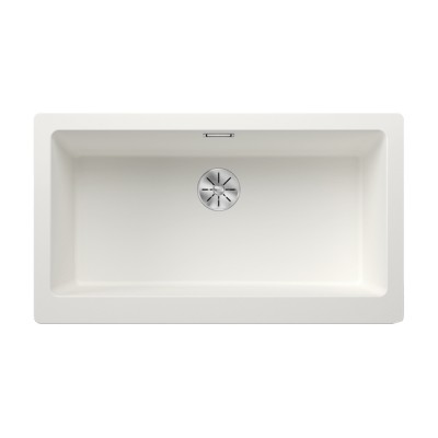 Νεροχύτης Γρανίτη 89.6x51cm BLANCO SILGRANIT σειρά VINTERA XL 9-UF White 526105