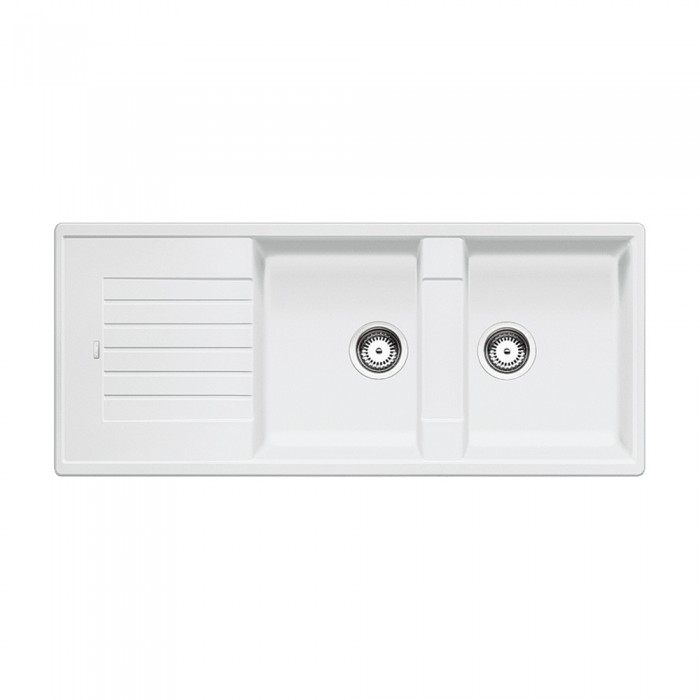 Νεροχύτης Γρανίτη 116x50cm BLANCO SILGRANIT σειρά ZIA 8 S White 515597