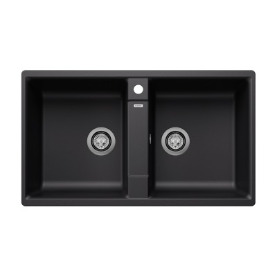 Νεροχύτης Γρανίτη 86x50cm BLANCO SILGRANIT σειρά ZIA 9 Black 526029