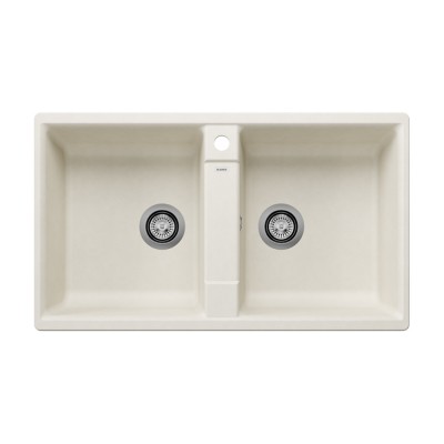 Νεροχύτης Γρανίτη 86x50cm BLANCO SILGRANIT σειρά ZIA 9 Soft White 527210