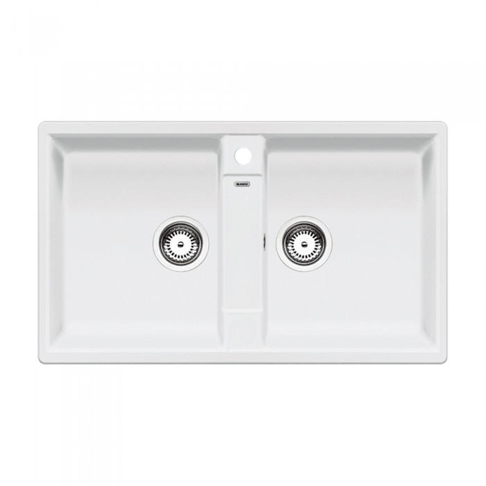 Νεροχύτης Γρανίτη 86x50cm BLANCO SILGRANIT σειρά ZIA 9 White 516678