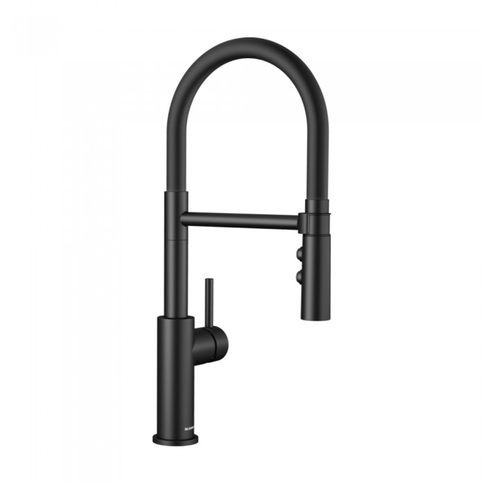 Μπαταρία Κουζίνας BLANCO σειρά CATRIS-S FLEXO Black Matt 525793