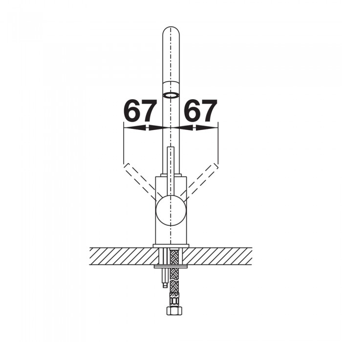 Μπαταρία Κουζίνας BLANCO σειρά MIDA Volcano Grey 526965