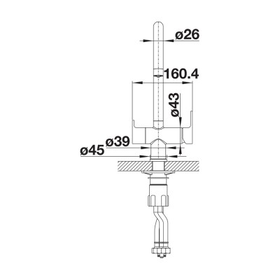 Μπαταρία Κουζίνας για Φίλτρο BLANCO σειρά TRIMA Chrome 520840