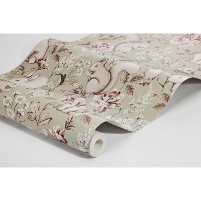 Ταπετσαρία Τοίχου 0.53x10.05m BORASTAPETER NEWBIE Magic Forest Green 6931