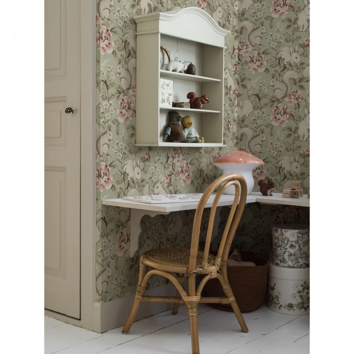 Ταπετσαρία Τοίχου 0.53x10.05m BORASTAPETER NEWBIE Magic Forest Green 6931